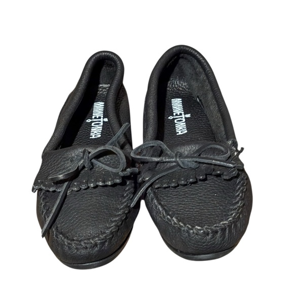 Minnetonka Deerskin Kilty Moccasins - Picture 4 of 7